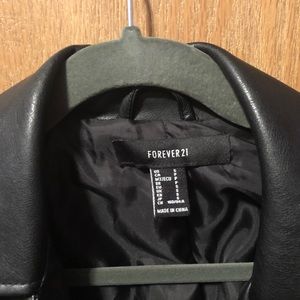 Forever 21 leather jacket